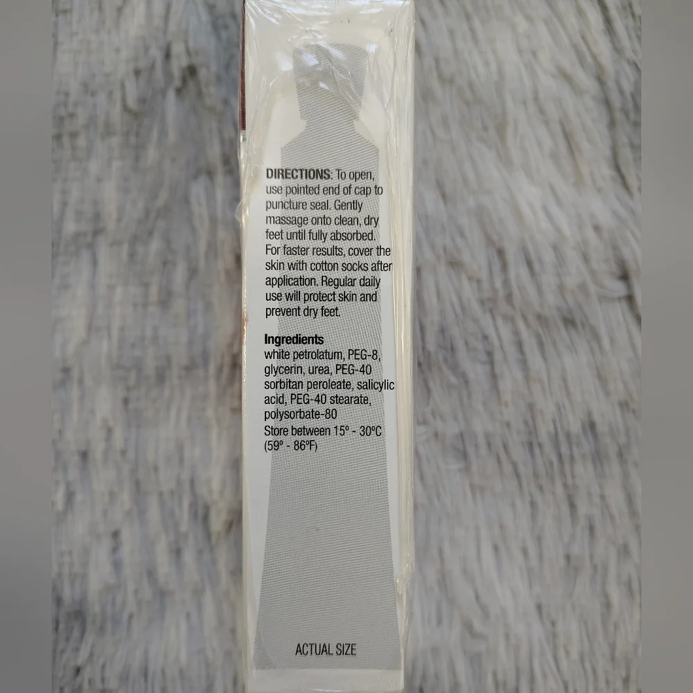 ☀️5/$25☀️ NWT Kerasal Intensive Foot Repair Ointment 0.5oz Exfoliate Moisturize